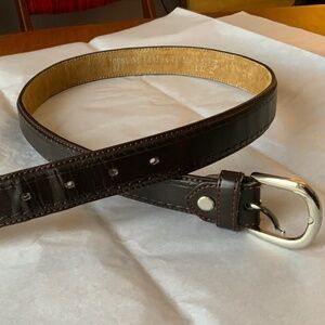 Genuine Leather Italian Style Belt